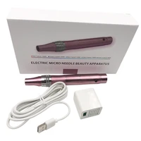 face lifting electric derma pen wireless electric skin care kit tools massager needles derma tattoo gun tool pen mesotherapy
