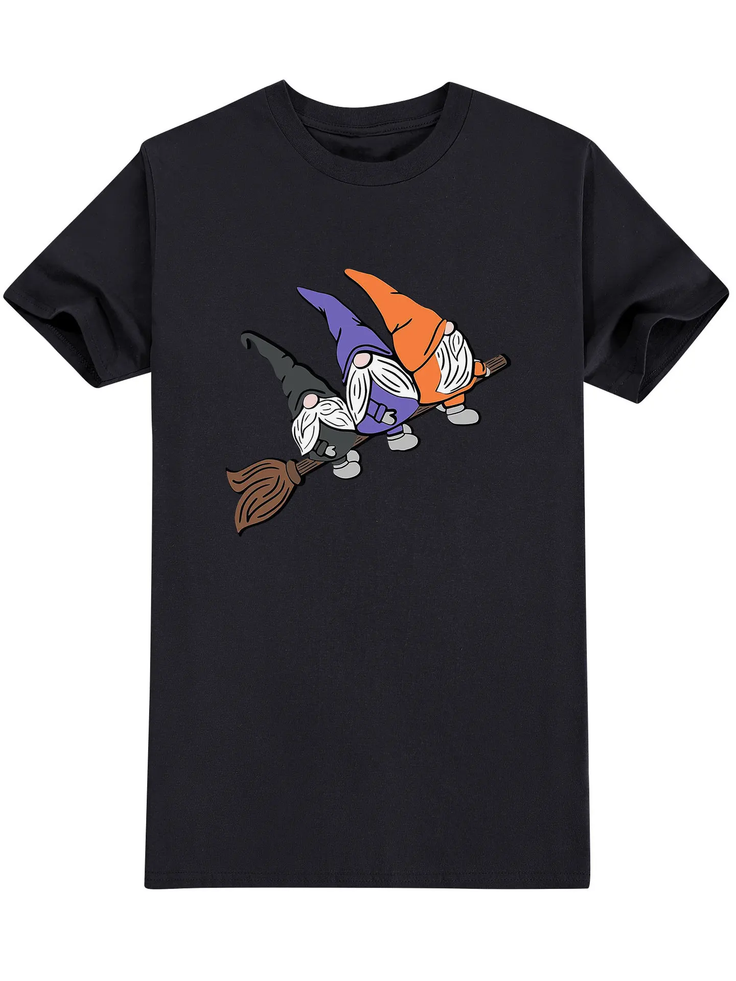 

Old Man Print Cotton Women Shirts Short Sleeve Tees Women Round Neck Womens Clothing T Shirt Graphic T Shirts Graphic T Shirts