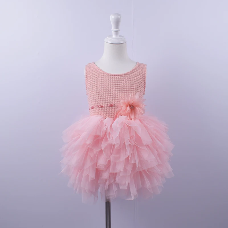 Праздничное платье принцессы для маленькой девочки детское весеннее Модные