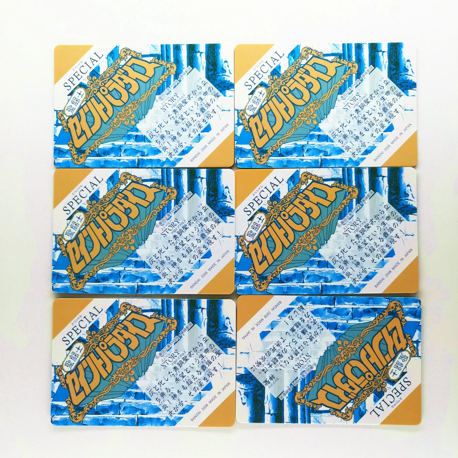 

54pcs/set Saint Seiya Bronzing Process Toys Hobbies Hobby Collectibles Game Collection Anime Cards