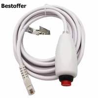 3 meters nurse emergency 6p4c call push button cable nurse station universal replacement cord with bed sheet clip