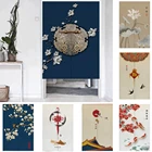 Китайская дверная занавеска по феншуй на удачу для кухни, спальни, ресторана, дома, входной дверной проем, подвесная занавеска