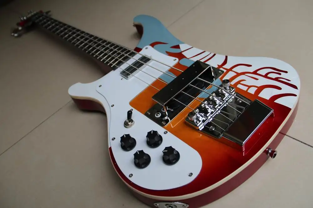 Бесплатная доставка левша 4003 4 бас для электрической бас-гитары Высокое качество