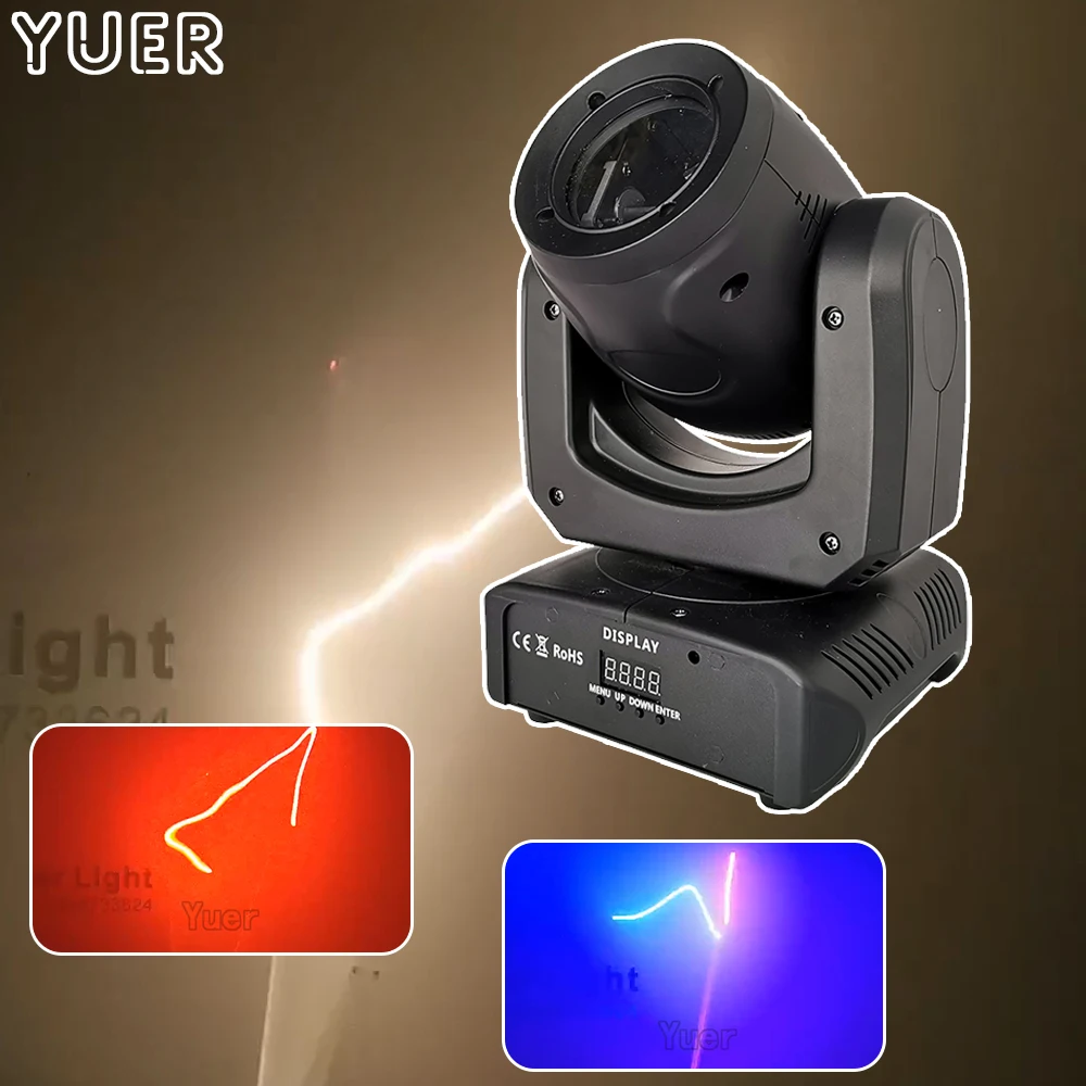 Лазерный Стробоскоп 3 в 1 сцсветильник свет RGB 5 Вт лазерный движущийся головной Gobo