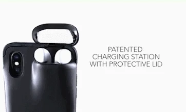 2 в 1 чехол для телефона с корпусом Airpods унифицированная защита ваших AirPods и iPhone