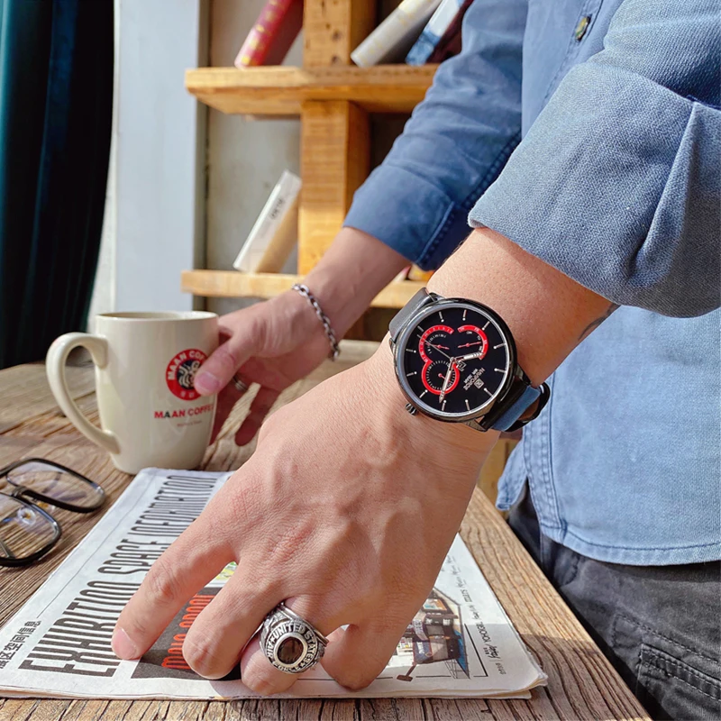 Часы наручные NAVIFORCE Мужские кварцевые в стиле милитари креативные спортивные