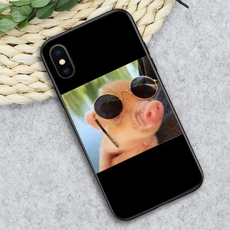 

Cute pink pig Phone Case for iPhone 11 12 pro XS MAX 8 7 6 6S Plus X 5S SE 2020 XR mini