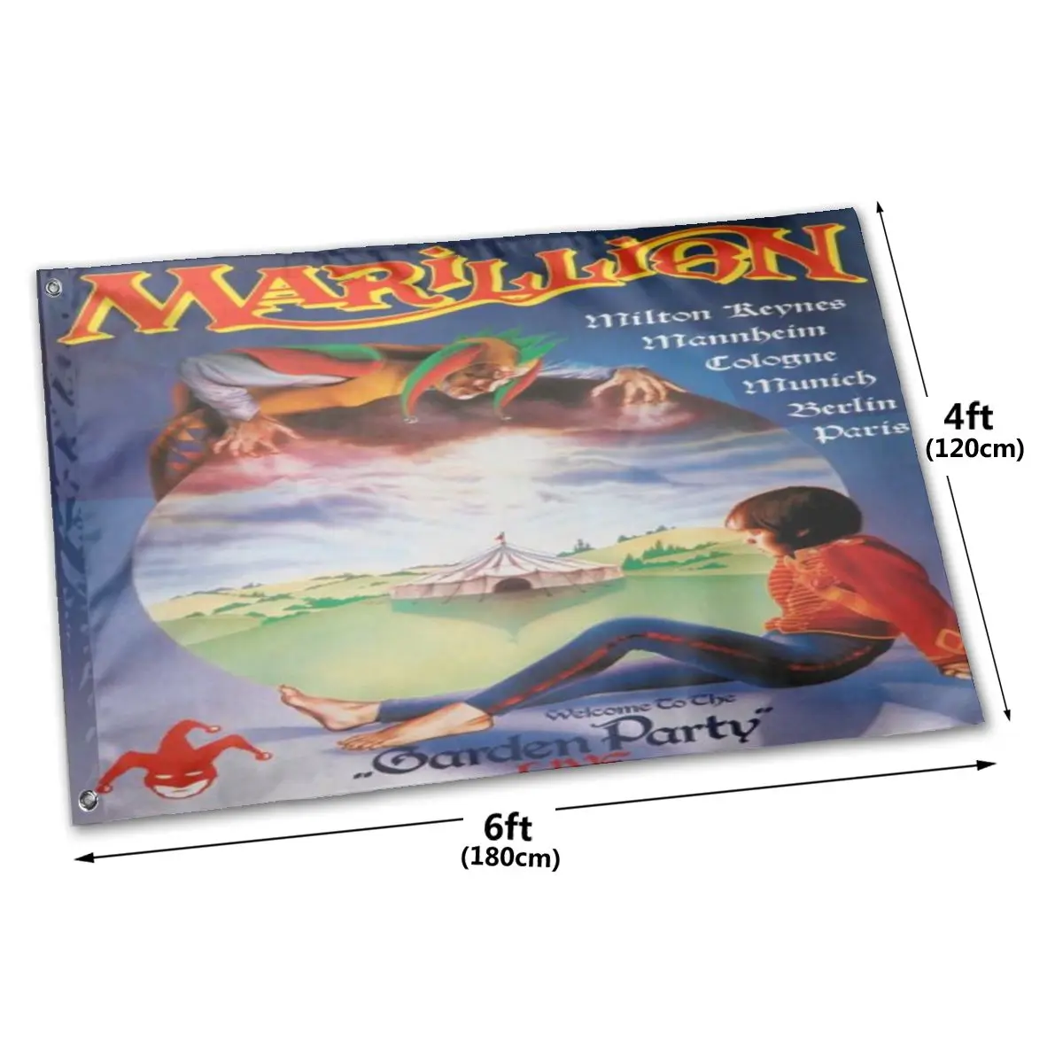 Marillion 1474 Гордость Флаг Печатный подарок баннер для дома открытый Сербия