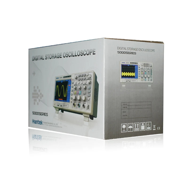 

Hantek MSO5202D 200MHz 2Channels 1GSa/s Oscilloscope & 16Channels Logic Analyzer 2in1 USB,800x480