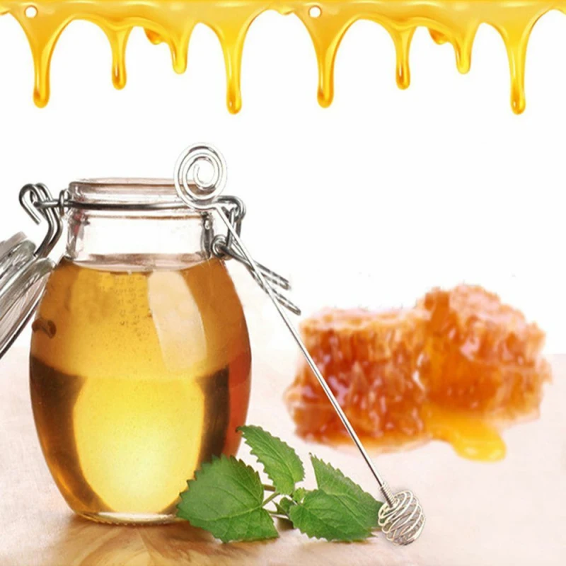 1 шт. медовый смеситель с длинной ручкой ложка для банки практичные