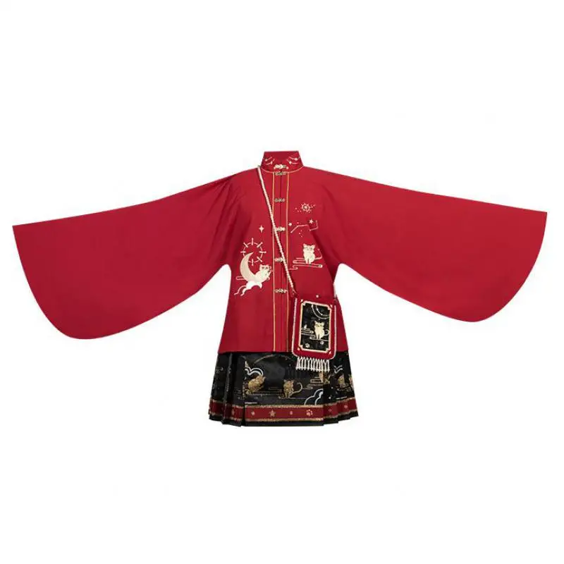 

2021 Ancient Female Hanfu Clothing Novelty Satin Cosplay Costumes Spring Autumn New Chinese Traditional Stage Performance Suit