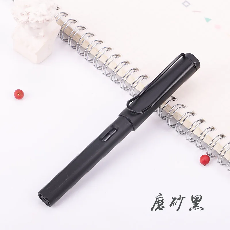 

color Plastic body 0.38mm nib fountain pen for writing Fine Signature Pen Caneta Stationery 1064