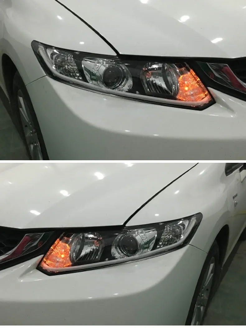 Автомобильный Стайлинг для Honda Civic Bi-xenon двойной объектив HID комплект Автомобильный Стайлинг 8 поколение для Honda Civic фары парковка 2006-2012