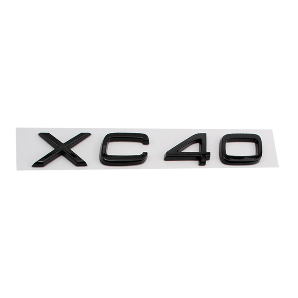 XC40 наклейка на багажник для Volvo B5 B6 T4 T5 T6 T8 AWD значок буквы слова аксессуары |