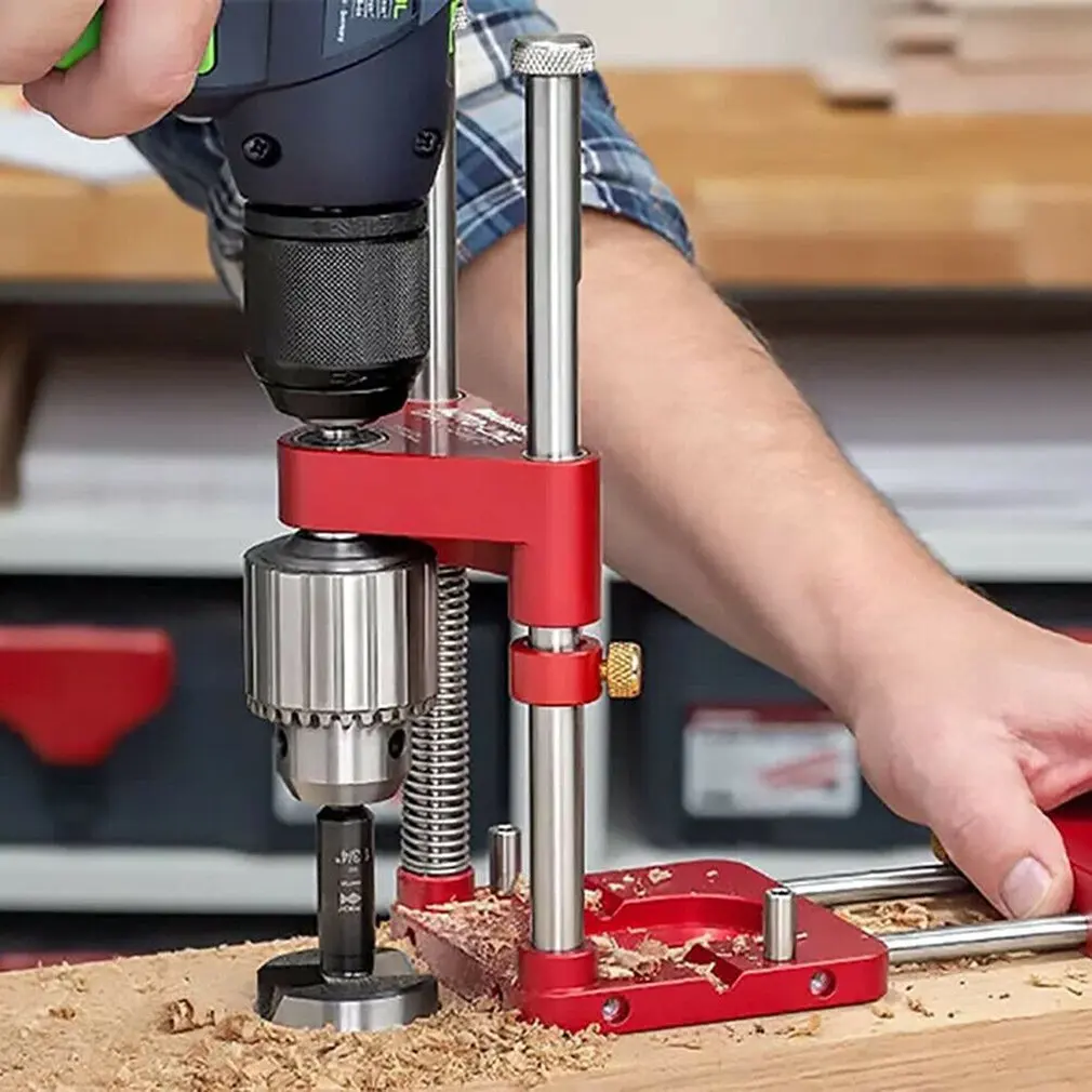 

Woodworking Portable Drilling Locator Bench Drill Press Multi-function Machine With High Speed Durable Convenient Locator Tool