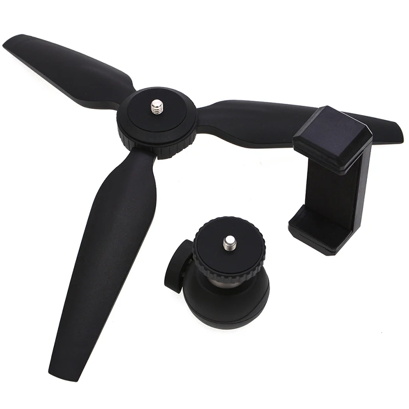 Мини настольный Регулируемый набор тренога PTZ с зажимом на мобильный телефон