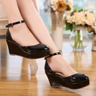 Женские туфли на платформе, обувь на толстой подошве, в римском стиле, на высоком каблуке, большие размеры 31 32 33 42, на лето