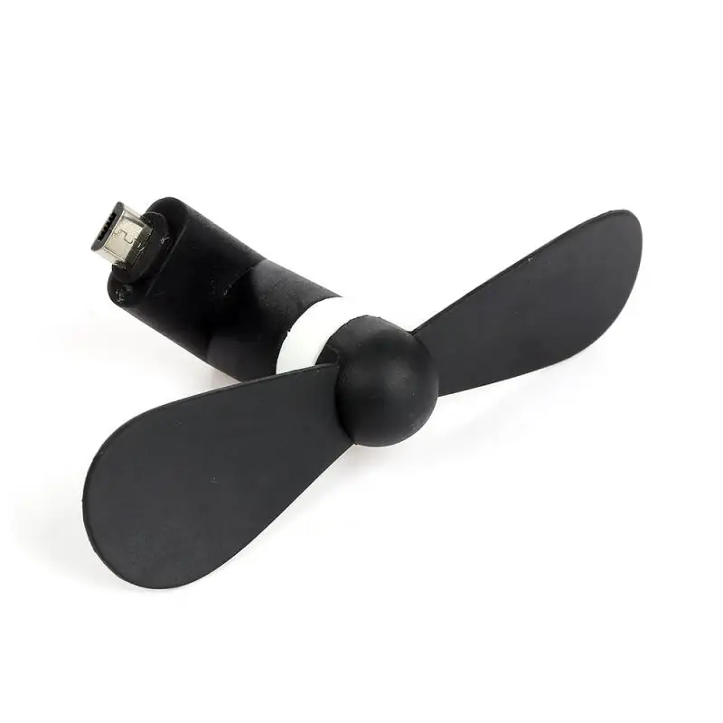 Мини 2 в 1 USB портативный вентилятор для Android OTG микро гаджеты iPhone 5 6S 7 Plus 8 X XS XR