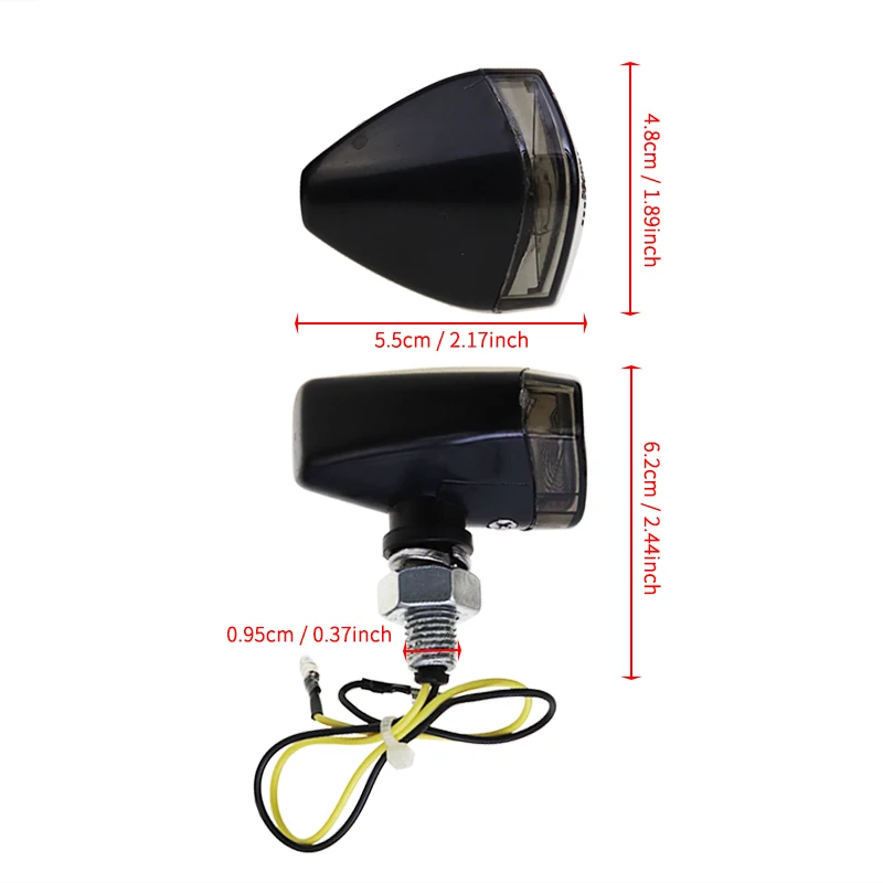 

Motorcycle LED Turn Signals Light Blinker Indicator Lamp For Yamaha YZFR1 YZFR6 YZF600 For SUZUKI GSXR 600/750/1000