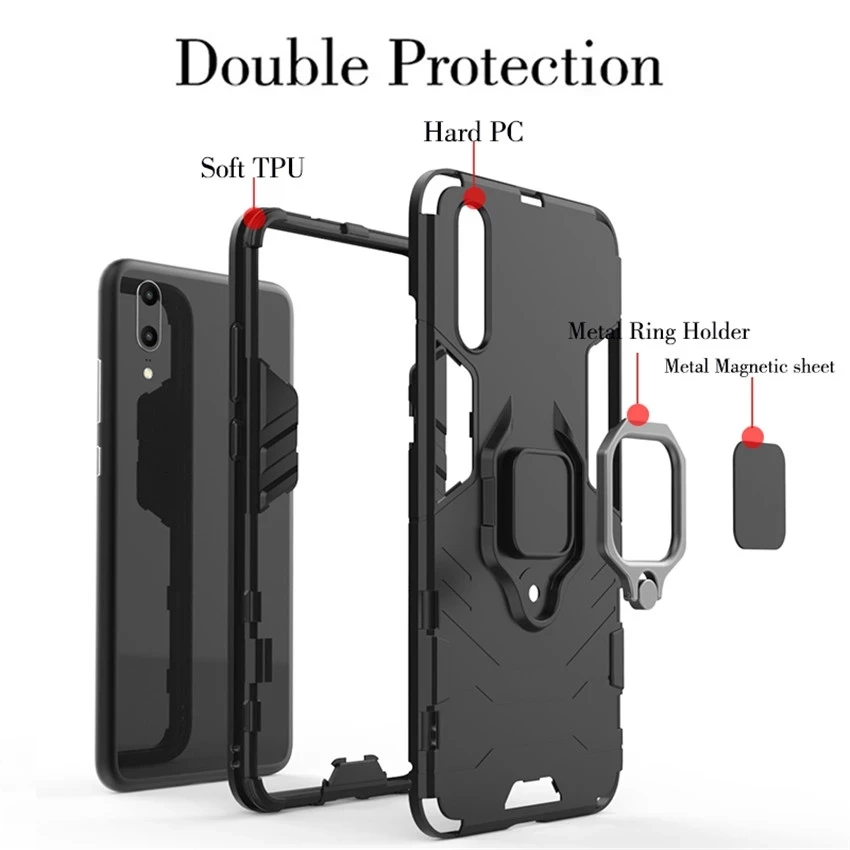 Для OPPO A91 A 91 чехол Reno 3 4G F15 F 15 Etui 6 4 'кольцо-держатель для защитный жесткий |