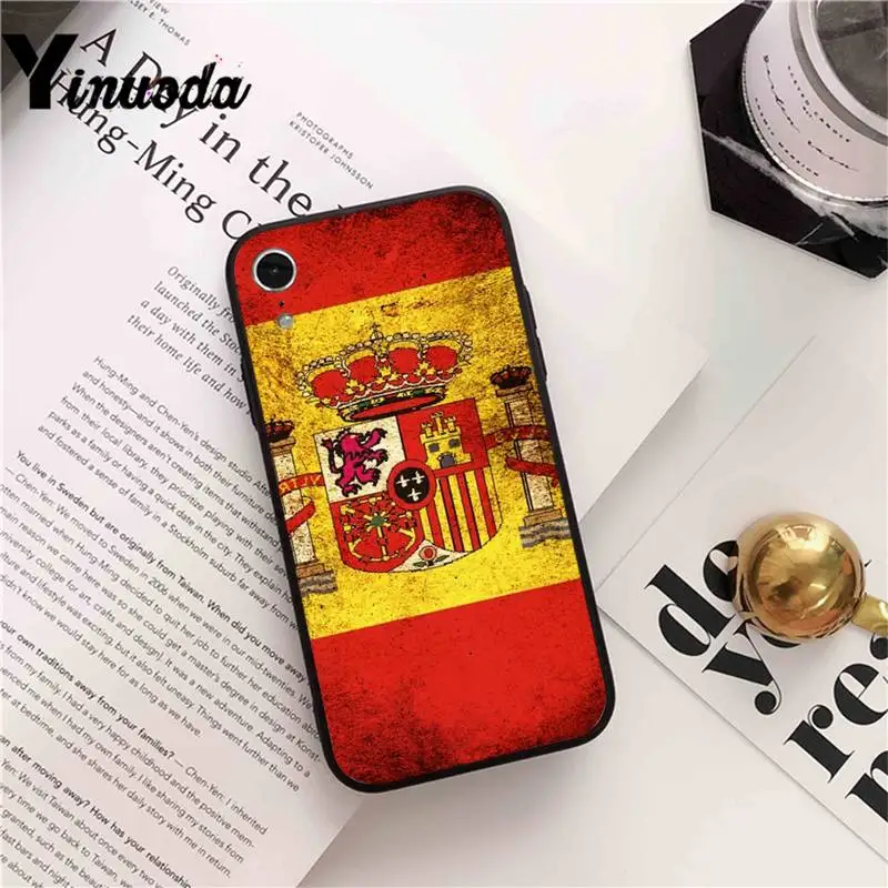 

Yinuoda Finland Germany Denmark Estonia Spain Phone Case For iPhone X 8 7 6 6S Plus XS MAX 5 5S SE XR 11 12 Pro Promax coque