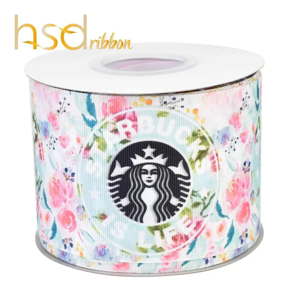 07 HSDCraft 10 ярдов/рулон HT печатная лента Grosgrain для diy аксессуары для волос - Цвет: 07
