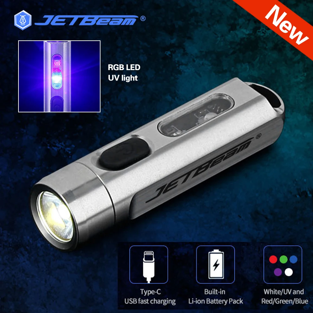 Jetbeam Фонарик светодиодный фонарик IPX8 XP G3 мини Портативный 500 люмен для кемпинга на