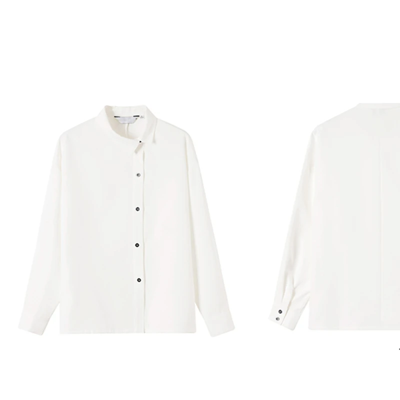 Стильная блузка женские Рабочие топы блузки размера плюс женская рубашка белая OL