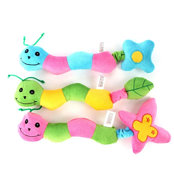 

Pet Toys Squeaky Cat Squeaky Chew Funny Colorful Soft Dog Pet Sound Play Toys Puppy Hot sale