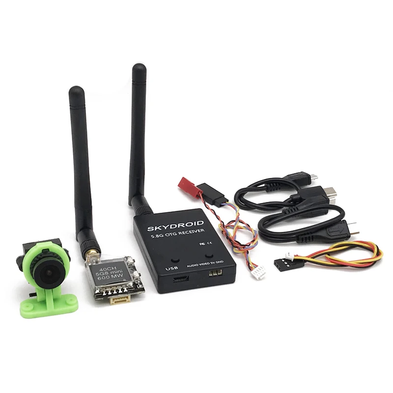 Простой в использовании UVC OTG 5 8G 150CH FPV приемник для Android смартфона и CMOS 1000TVL 2 8 мм