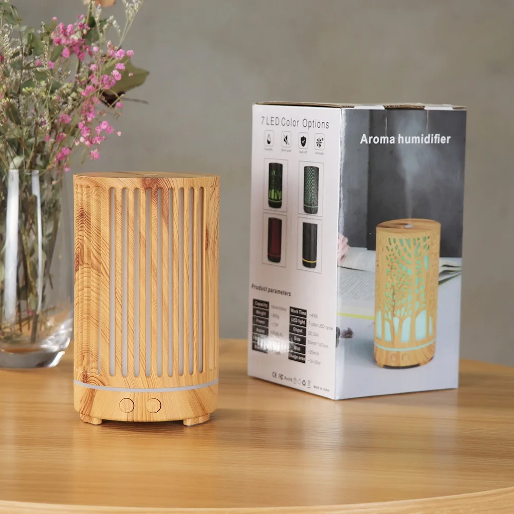 Ретро полый ароматерапия машина увлажнитель воздуха демпфер Арома диффузор