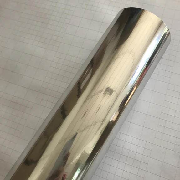 Silver Красная хромированная зеркальная виниловая пленка для обертывания, клейкая пленка для украшения, изменение цвета, сделай сам, обертывание, пинг лист, авто наклейки, наклейка, автомобильные аксессуары - Название цвета: Silver