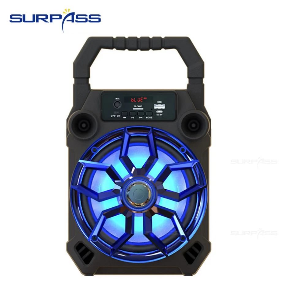 Портативная Высококачественная Bluetooth караоке система динамик на колесиках 6 5