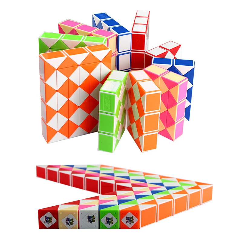 Куб Yongjun линейка Магическая змея Волшебная змейка головоломка 96 Скорость