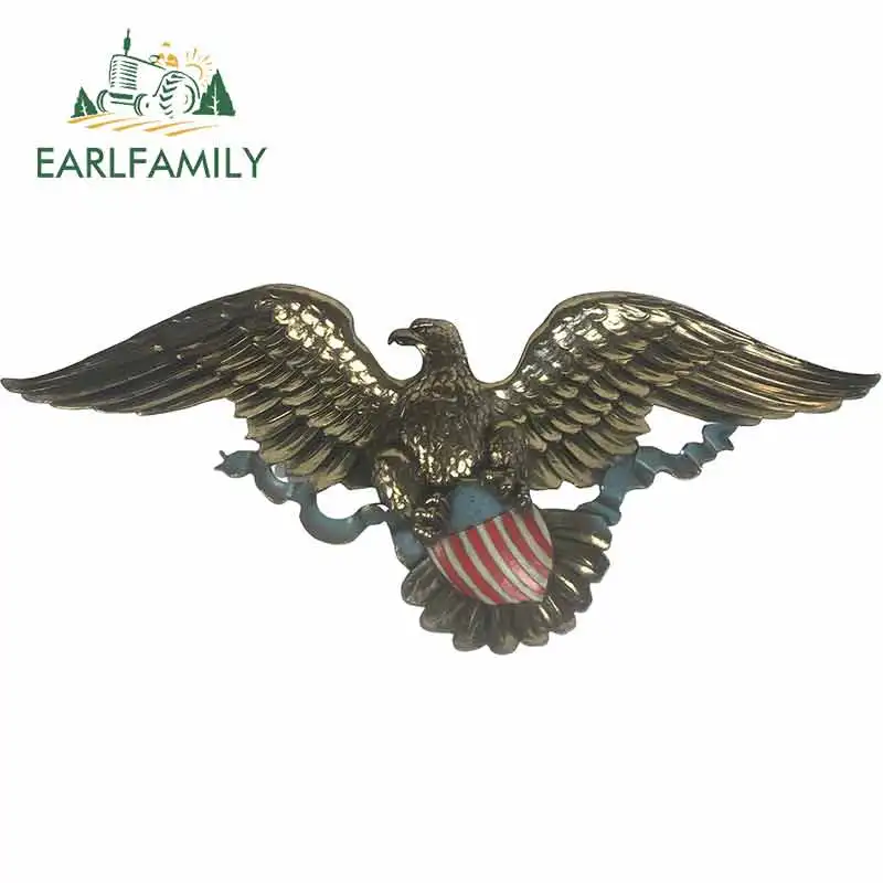 EARLFAMILY 13 см x 5 для Белого Орла американское окно отличная наклейка креативные