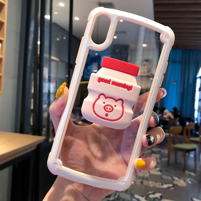 Бордовый Для iphone XS Max X XR Sailor moon sakura melody полное покрытие Броня чехол для iphone 11 pro 8 plus 7 6S противоударный чехол+ подставка - Цвет: Бордовый