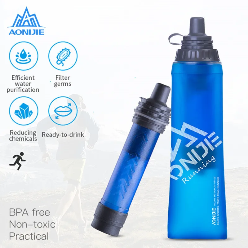 

Флаконы для воды AONIJIE SD25 с фильтром, 440 мл