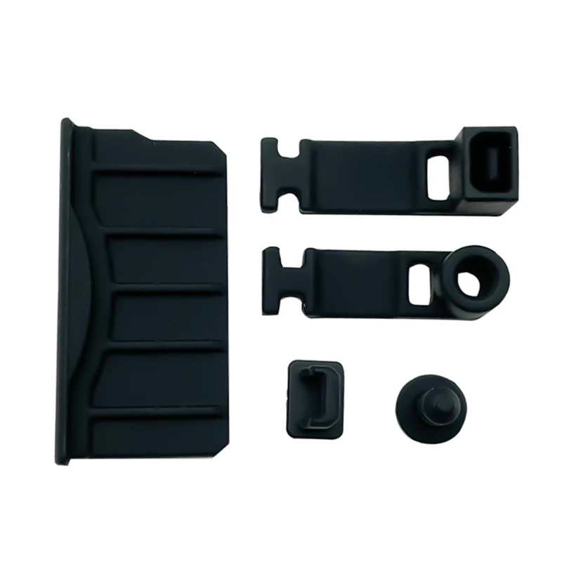 

H8WA 1 Set Rubber Anti-Dust Cover Dirt-proof Plug Earphone Jack Charging Dock Protector Compatible with NEW 3DS 3DSLL/XL 3DS