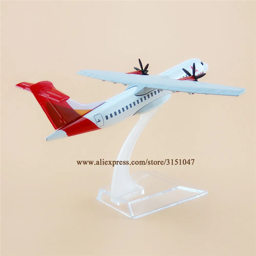 Модель самолета Air Avianca 16 см модель ATR Airlines из металлического сплава литая Airways
