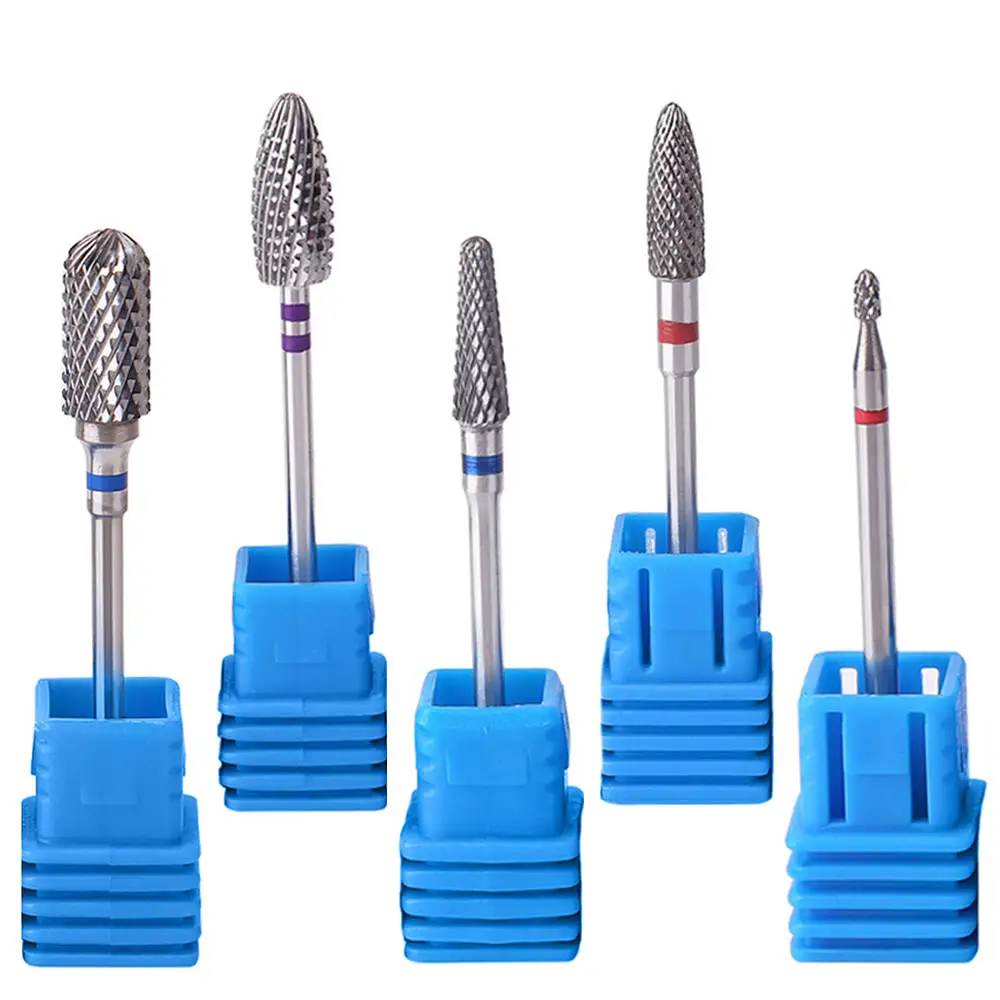 1 шт. Шлифовальная головка нанопокрытие Карбидное сверло для ногтей снятие геля