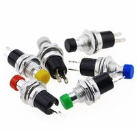 10pcs pbs 110 mini momentary push button switch for model railway hobby 7mm pack on off 1no 1nc
