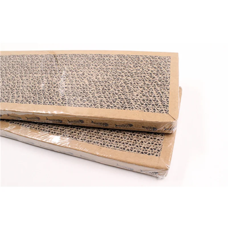 

2 Size Pet Toy Cat Scratching Board Corrugated Paper Sisal Cat Toy Grinding Claw Tool Prevent Damage To Furniture Toy for Cat