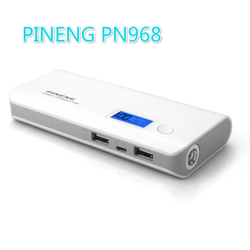 Power Bank PINENG PN-968 Metal 10000mah External Battery Dual USB Charger for all types phone | Мобильные телефоны и
