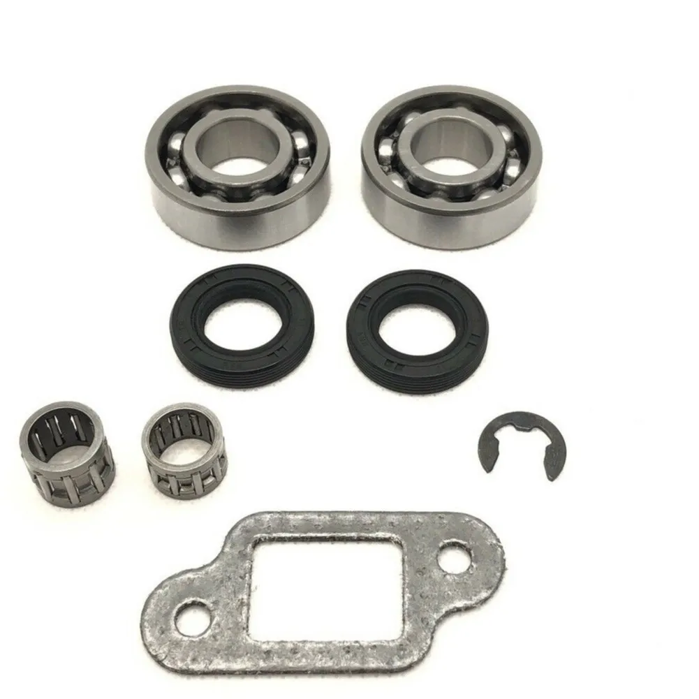 

8pcs Bearing Kit MS250 021 023 025 MS 250 Crankshaft Crank Bearings Kit And Oil Seals Chainsaw Parts Accessories Garden Tools
