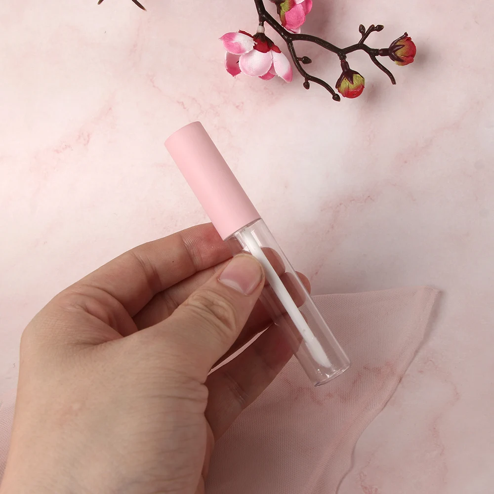 

2pcs 10ml Lip gloss Tubes DIY Empty Cosmetic Container Refillable Bottles Liquid Lipstick Storage Bottle Refillable Bottles