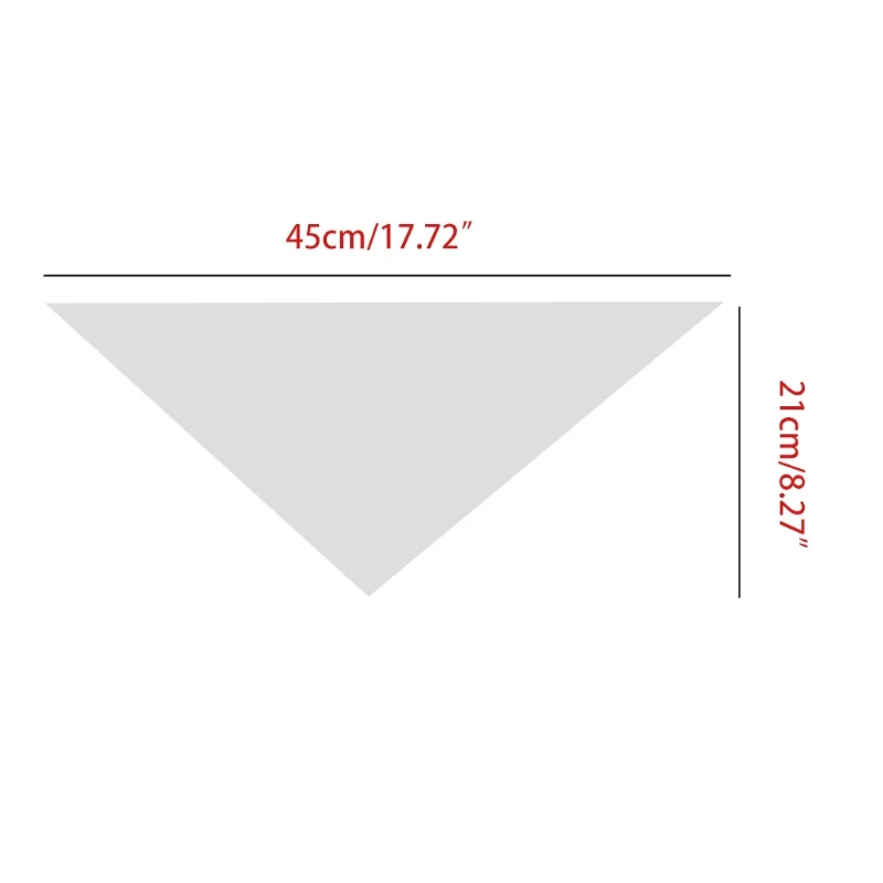 

4XBC Baby Cotton Bib Newborn Triangle Scarf Feeding Saliva Towel Bandana Burp Cloth