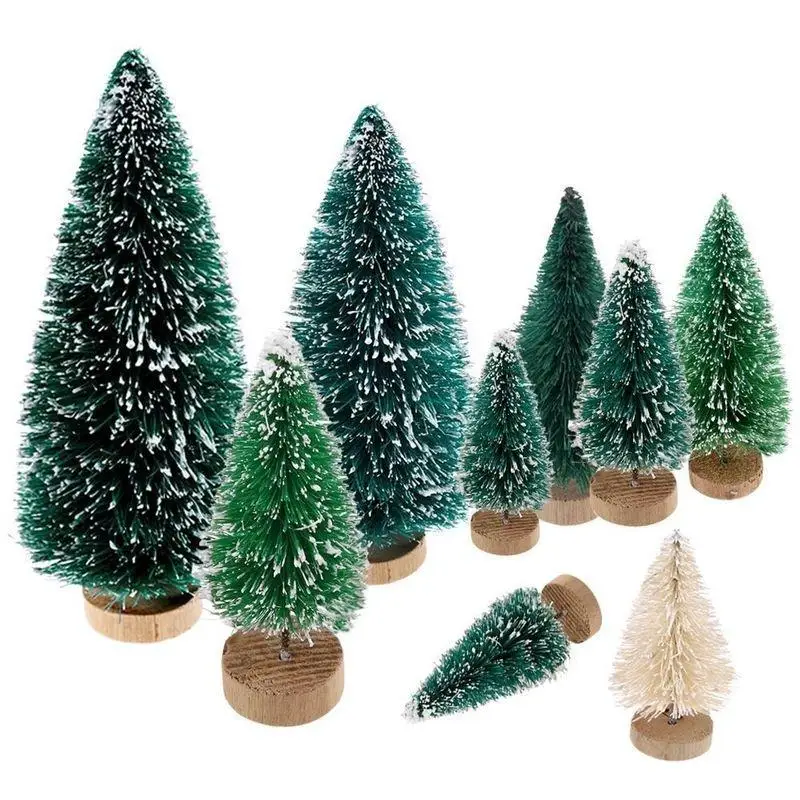 1PC Small Christmas Tree Artificial Trees Ornaments Gift Decoration Mini Xmas Table Decor | Новый год