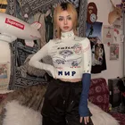 Футболка женская эластичная с длинным рукавом и высоким воротником