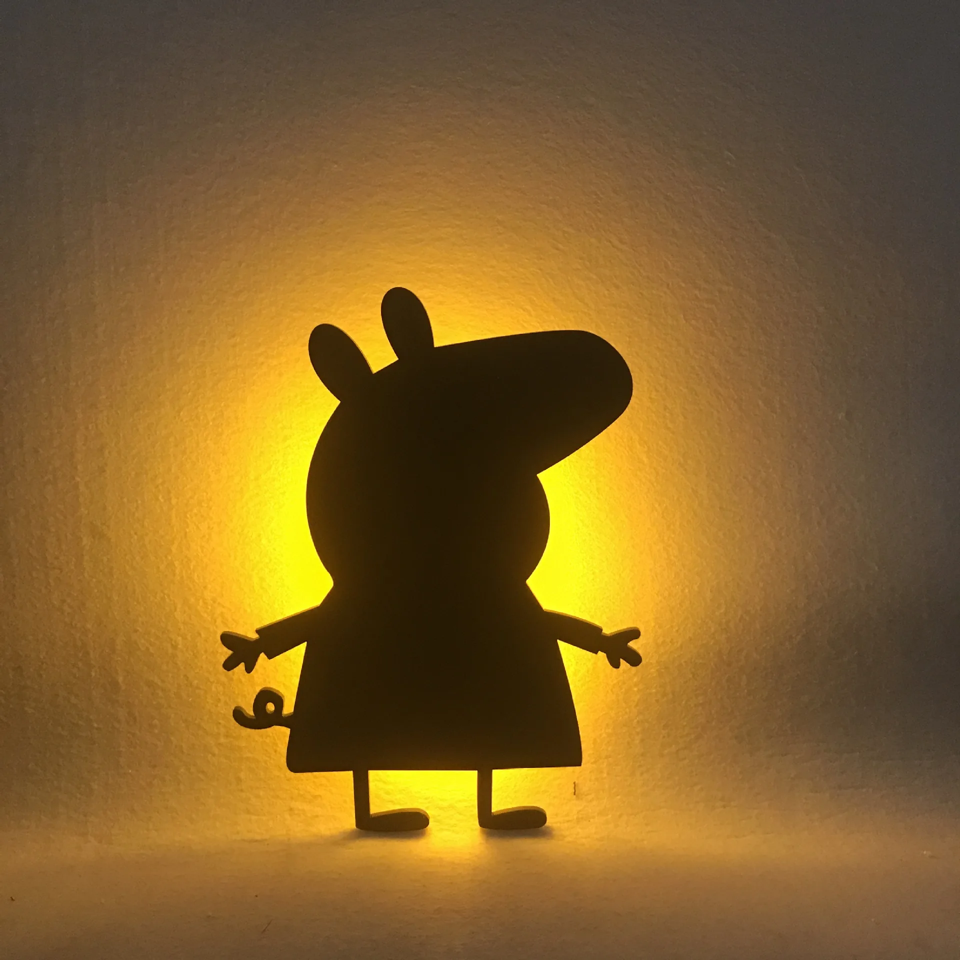 Новый светодиодный ночник с голосовым управлением светильник для тени литой