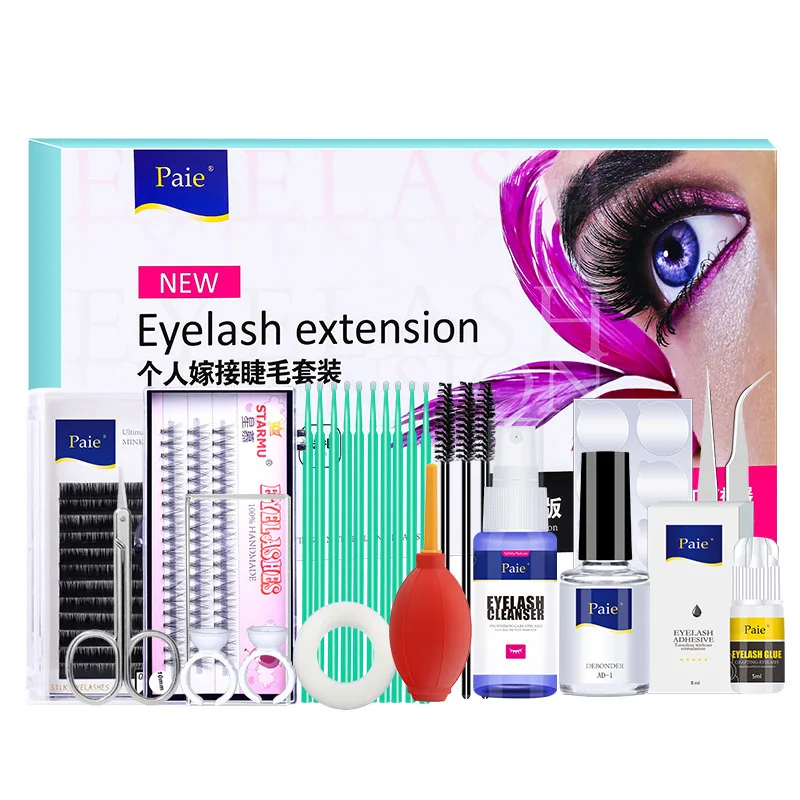 Накладные ресницы удлиняющие для практических занятий набор макияжа манекен